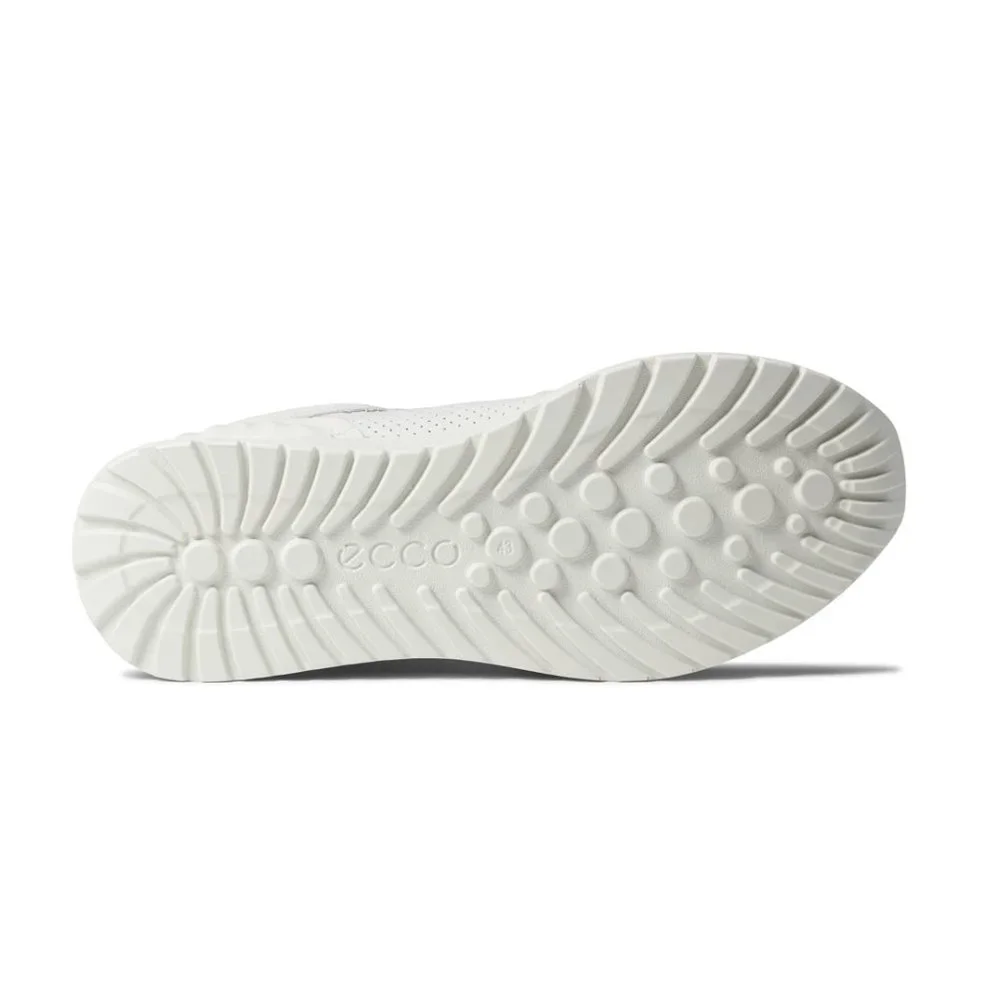 Ecco Men's Astir Lite Lace Up Leather Sneaker Fluidform Comfort Footbed White - Picture 6 of 8